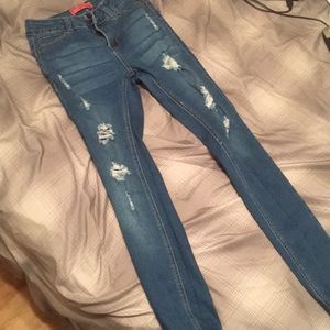 Blue Wax “butt, i love you” jeans